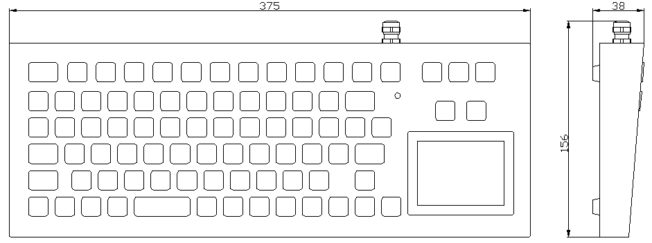 FHJ5礦用本安型鍵盤(pán)工作原理